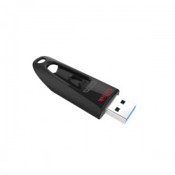 Sandisk Ultra, 32 GB, 3.0 (3.1 Gen 1), Conector USB Tipo A, 100 MB/s, Deslizar, Negro