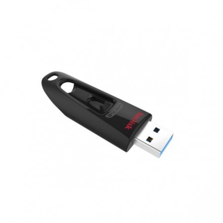 Sandisk Ultra, 32 GB, 3.0 (3.1 Gen 1), Conector USB Tipo A, 100 MB/s, Deslizar, Negro